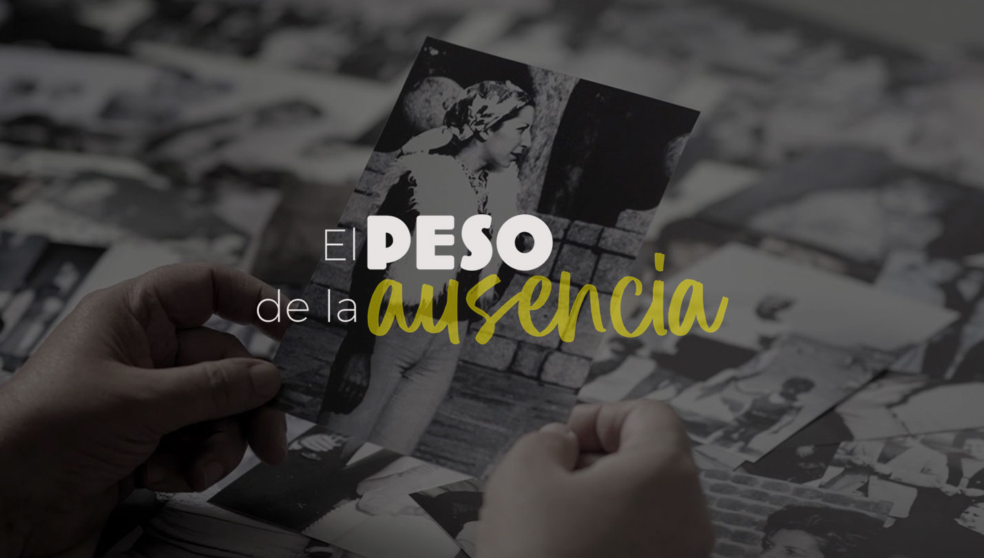 Portada el peso de la ausencia